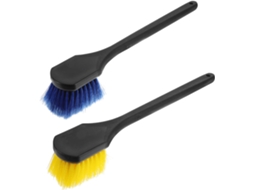 Kit de escovas de limpeza Cabo Longo de 2 peças, durável para limpeza de Rhodes.