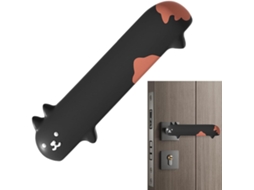 Capa De Silicone Macia Para Maçaneta Porta Com Desenho Animado, Proteção Anticolisão