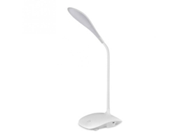 Luminária De Mesa Led Sensível Ao Toque, Recarregável Por Usb, Flexível, Com 3 Níveis De Brilho, Branca SUNNY SPACES