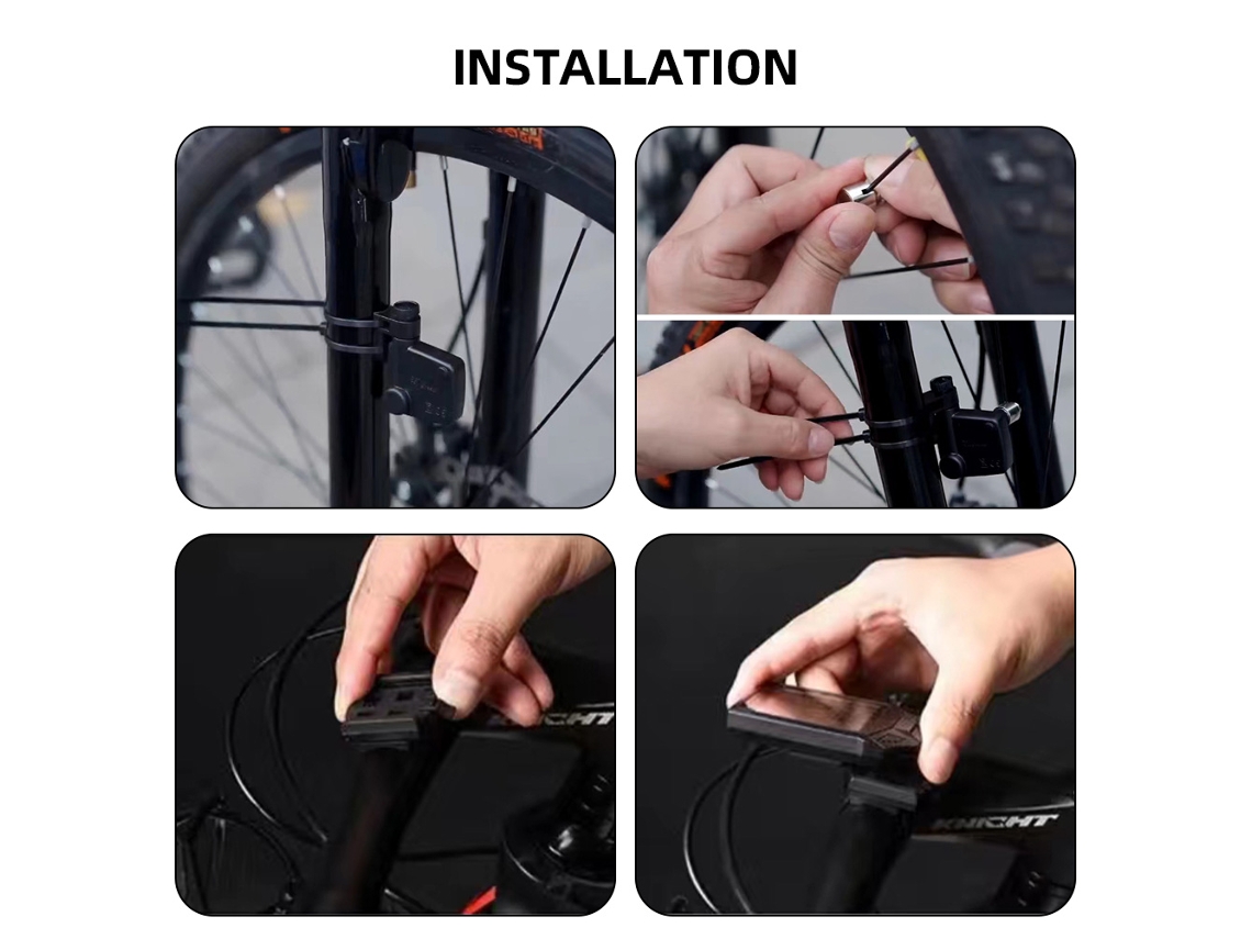 Suporte de telefone para moto, com 8 garras, absorção de impactos, silicone antideslizante, compatível com manoplas de 11 a 27mm