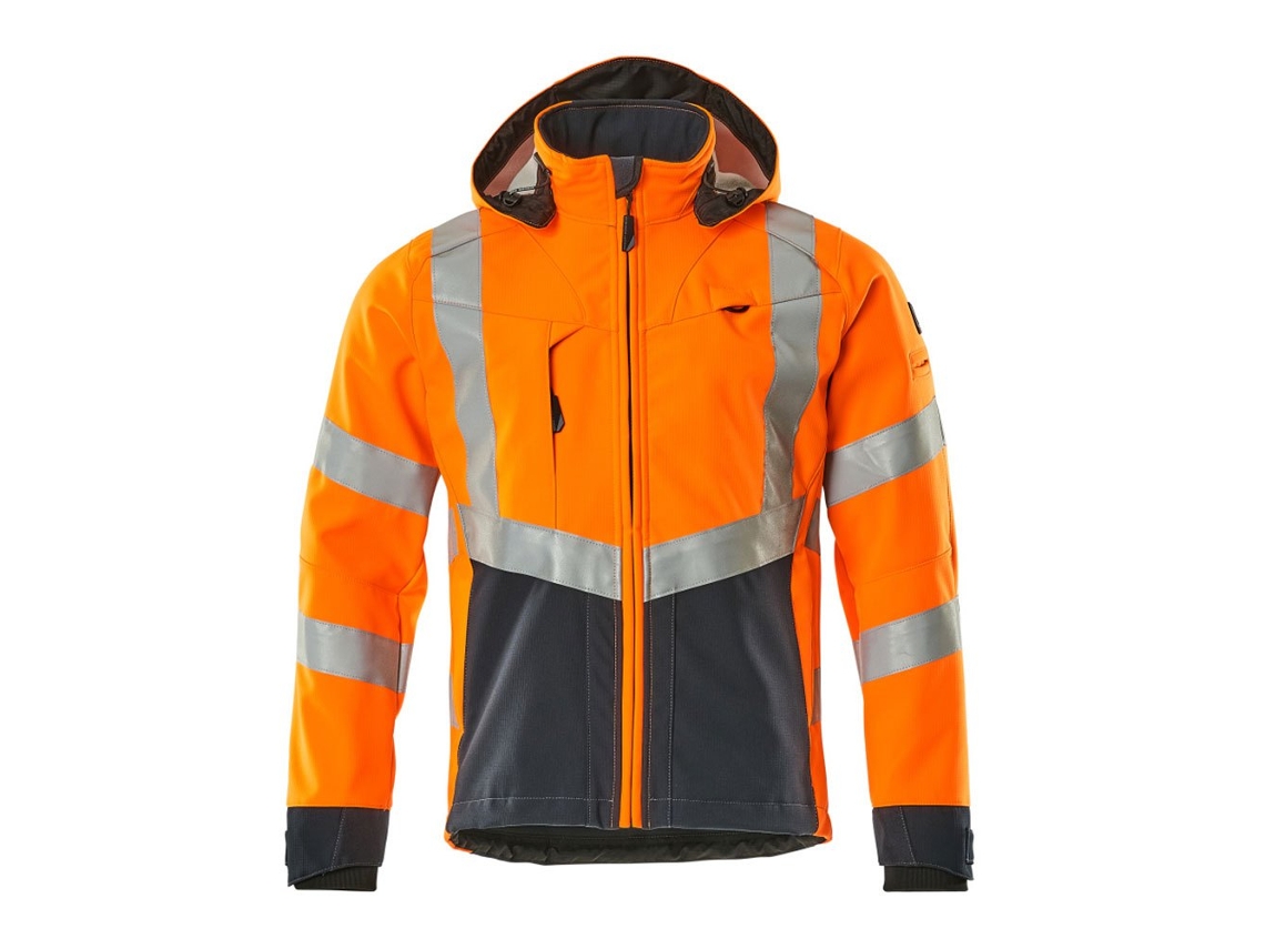 Jaqueta Softshell Com Capuz Safe Supreme 15502 Laranja 2XL MASCOT
