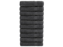 Shower Towel, Shower Towels Vidaxl Antracite Algodão (70 X 140 Cm)