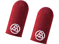 Conjunto De 2 Dedeiras Fibra Prateada Para Melhorar A Sensibilidade Ao Toque E Absorção Suor Em Jogos Celular
