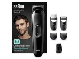 Máquina de Barbear Manual Braun Series 3 Mgk3420