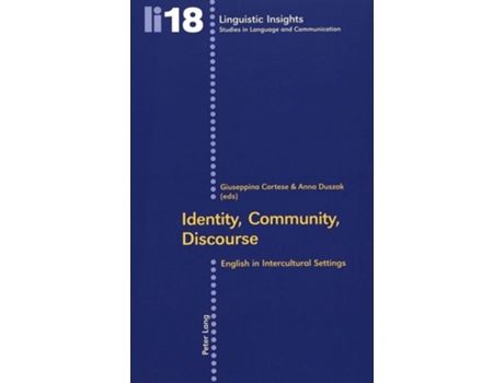 Livro Identity, Community, Discourse de Giuseppina Cortese e Anna Duszak (Inglês)