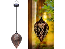 Lanternas Externas, Luzes Solares De Jardim, Luzes Led Suspensas Para Ambiente Com Lanterna À Prova Dágua Olysi Shop