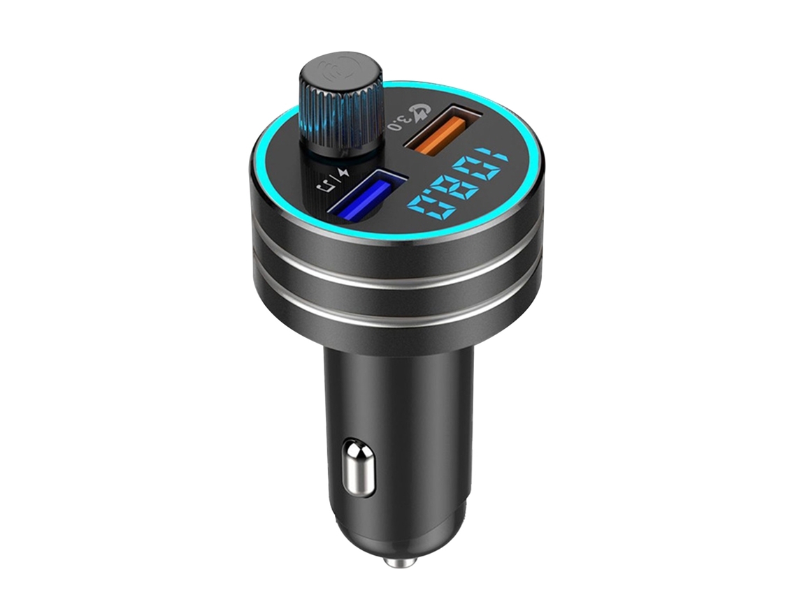 Fm Transmitter Car Bluetooth Mp3 Player Dual Usb Charger For Ios