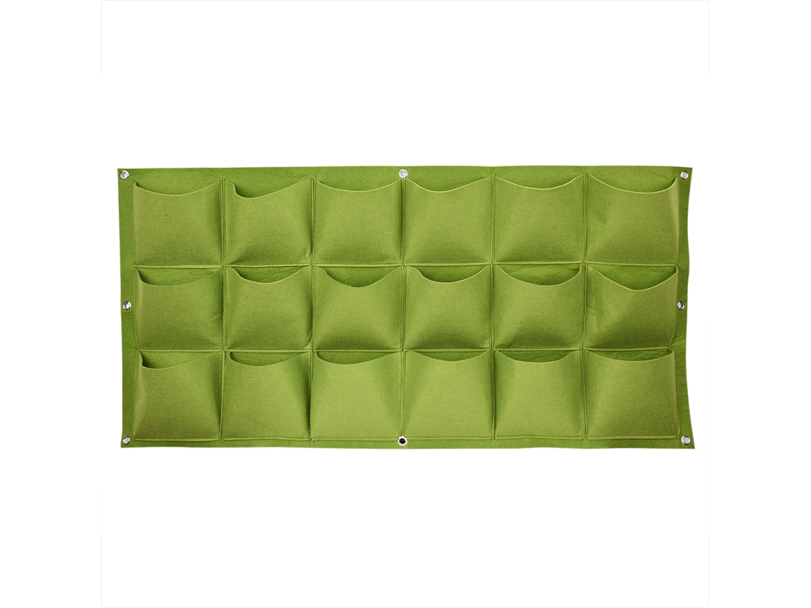 Sacola de Plantio Vertical Primerox com 18 Bolsos para Jardim