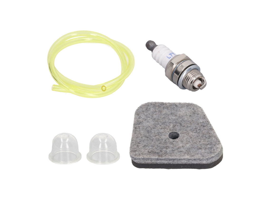 Kit De Vela Filtro De Ar Air Línea De Combustível Lâmpada De Partida Para Stihl Fs90 Fs100 Fs110 Fs130 De Liga De Alumínio