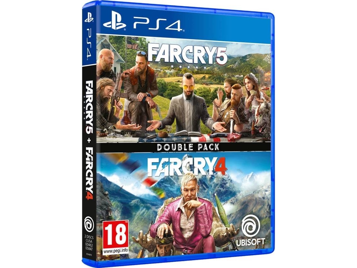 Jogo PS4 Far Cry 4 + Far Cry 5