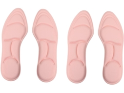 Palmilhas De Esponja Respirável 5d Para Amortecimento E Massagem