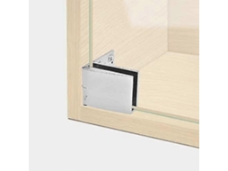 Conjunto De 4 Dobradiças Para Portas De Vidro Para Armários Para Adegas Para Vitrines
