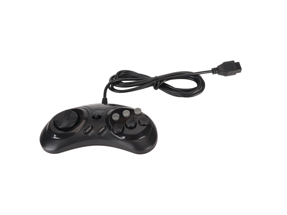 Controle LAXISCREED 16bit Sega Ergonomico 9 pino