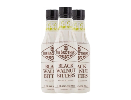 Schnapp FEE BROTHERS Black Walnut Garrafa Pequena (0.15 L - 3 Unidades)