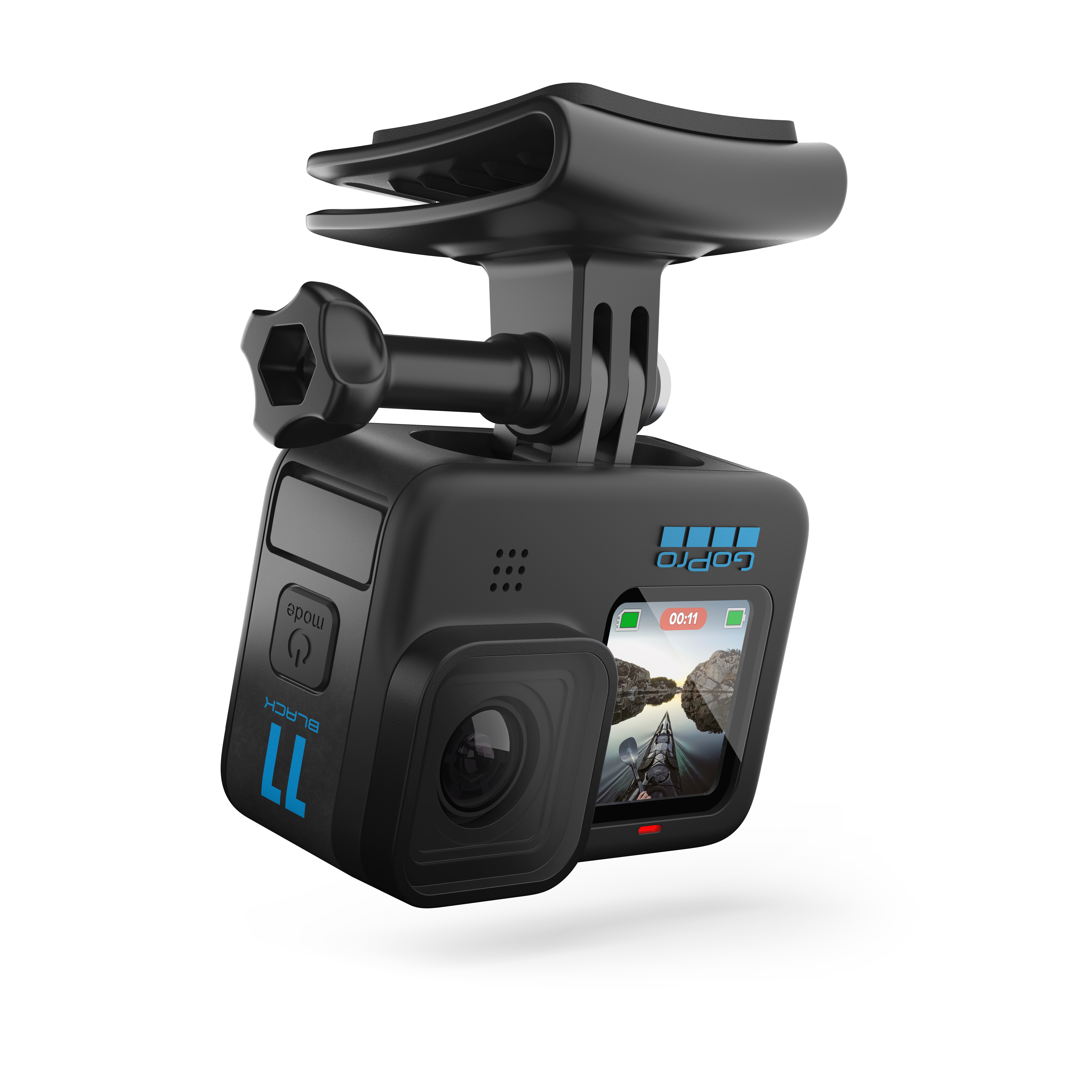 Arnês GOPRO de Cabeça e Clip - Strappy (Preto)