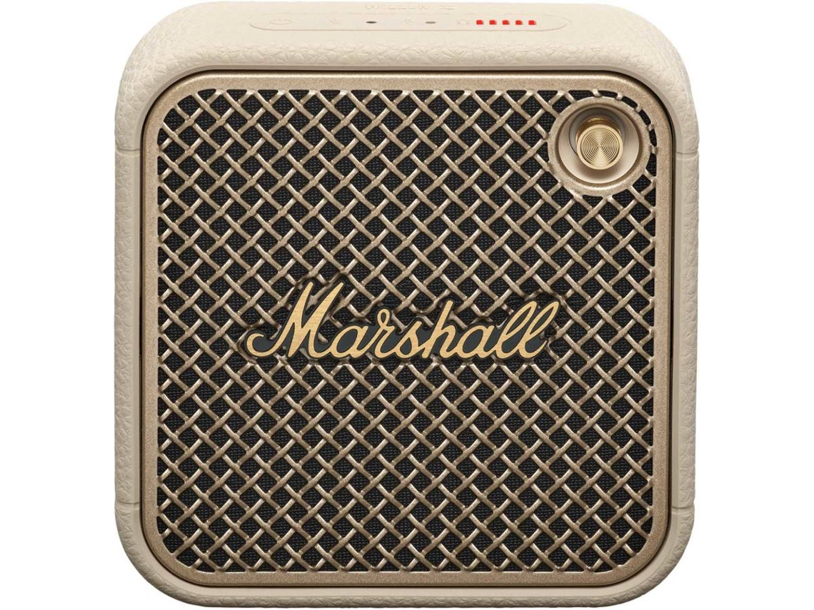 Coluna Bluetooth Marshall Willen II Cream (Autonomia: 17 horas - Bege)