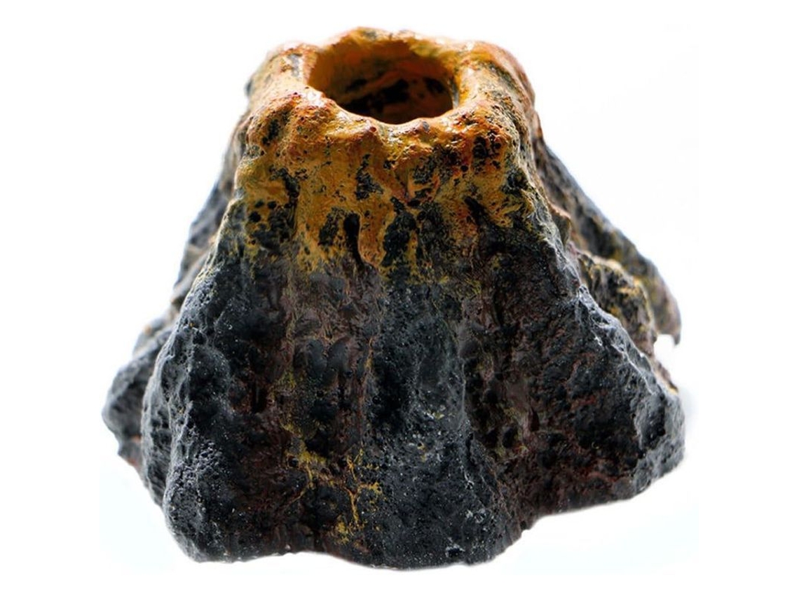 Adorno De Volcán Para Acuario Bubble - Pequeña Decoración De Tanque De Peces