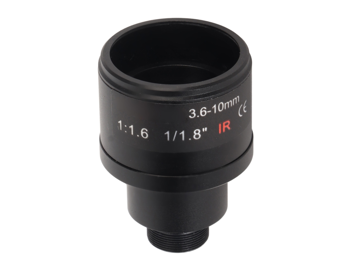 LENTE CCTV 6MP 10MM ZOOM MANUAL F1.6 EOOCOO
