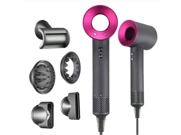 Secador De Cabelo Profissional Iônico 1600w 3 Velocidades 4 Temperaturas Silencioso Com 1 Difusor E 4 Bicos Clickonit