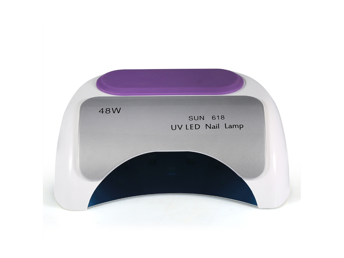 Lâmpada Secadora Uv Led De 48w Para Unhas, Máquina De Secagem Para Todos Os Géis De Unhas, Branca