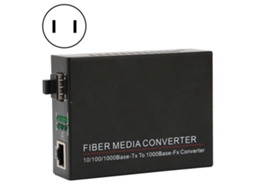 Transceptor De Fibra Tbcmc3600esfp Roteador Óptico Gigabit Full/half Duplex Com Plug
