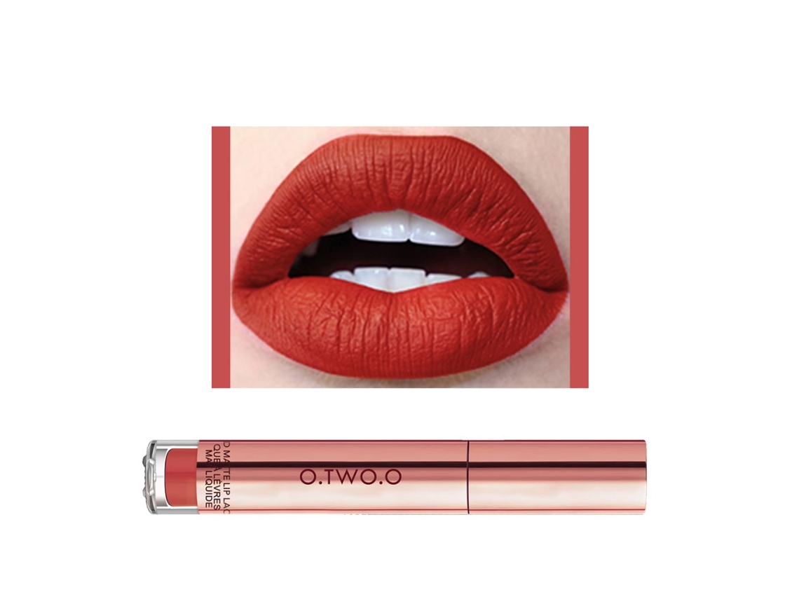 Batom Matte Impermeável Hidratante De Longa Duração Para Mulheres - Ferramenta De Beleza Cosmética De Maquiagem Vml10