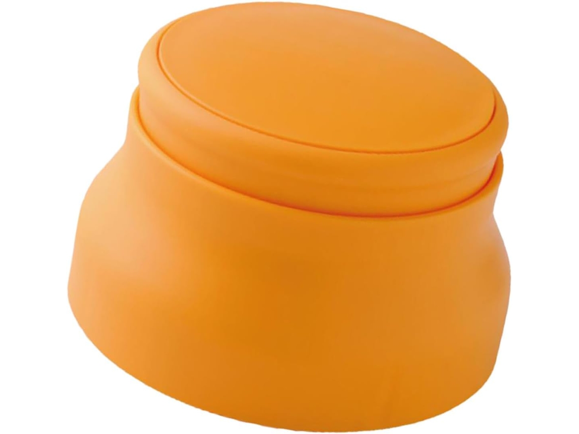 Forma De Plástico Laranja Para Bolinhos Sushi E Bento