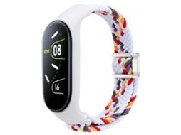 Xdfind Capa, Compatível Com Relógio Pulseira Integrada Trançada E Fecho Magnético Para Xiaomi Mi Band 7/ 6/ 5/ 4/ 3
