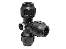 Encaixe PE Tê Igual Air 25X1/2 Rfz HIDROTEN