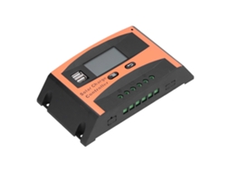 Controlador De Carga Solar Pwm 12v/24v Auto Impermeable 10a Para Hogar