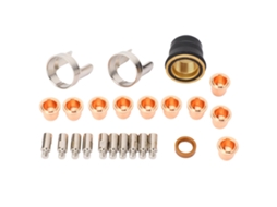 Conjunto De Consumíveis Laxiscreed Para Tocha De Corte Plasma Compatível Com Ipt-60/pt-60/ipt-40