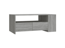 Coffee Table, Coffee Tables Vidaxl Cinzeto Madeira Processada (n/a)