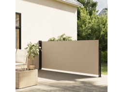 Vidaxl Toldo Lateral Retrátil 100x500 Cm Bege
