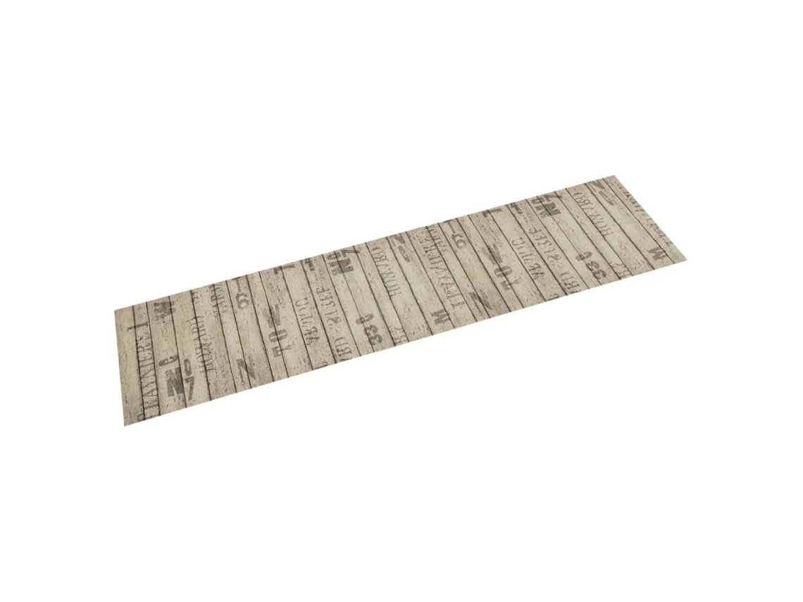 Kitchen Rug, Kitchen Rugs Vidaxl Cinzento-acastanhado Poliamida (60 X 300 Cm)