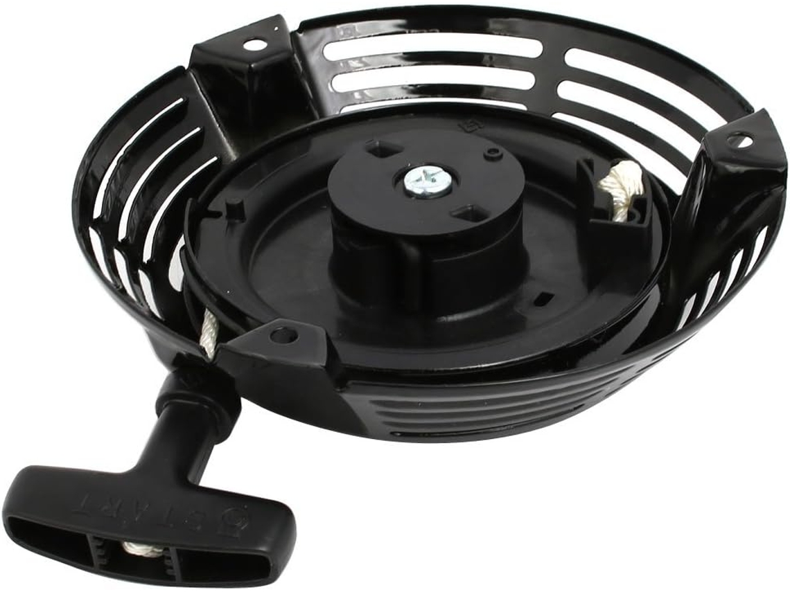 Copo Redondo de Metal CHABERLU para Recuo do Motor do Gerador, Preto