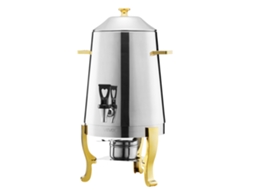 Dispenser De Bebidas Frias E Quentes De Aço Inoxidável 13 L Prata Vevor