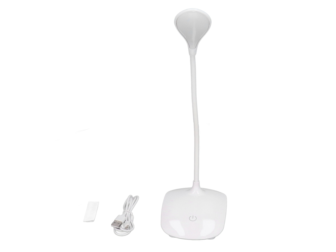 2026 lâmpada de Escritório Led com Controle Táctil 3 Modos de Luz Ângulo Flexível Usb e Bateria para Estudantes Dormitório