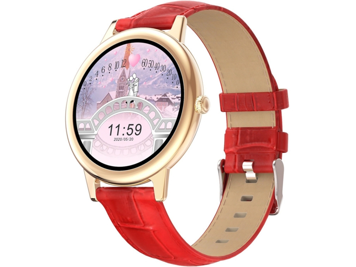 Smartwatch ENZON Vermelho