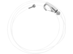 Conjunto de Fios Para Pendurar Quadros Canight Diy Alta Resistência, Com Trilhos Robustos para Fixação de Quadros