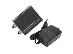 Aetheria conversor de Mídia Fibra Sfp para Rj45 Plug And Play Até 120km com Indicadores Led 100‑240v Plug Eu