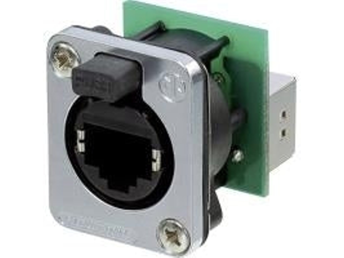 Conector de dados RJ45 Ethercon® série D, polos retos 8p8c Ne8fdp Se Preto Ne8fdp Se 1 pc. (ne8fdp Neutrik
