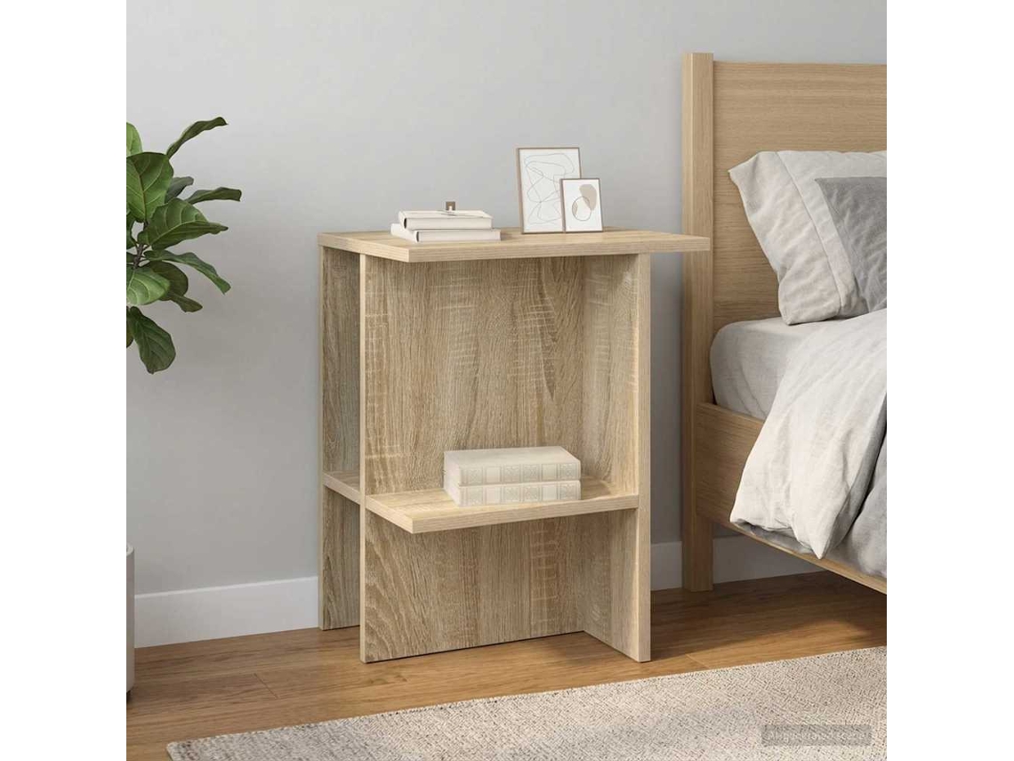 Vidaxl Mesa De Centro Carvalho Sonoma 40 X 30 X 49 Cm