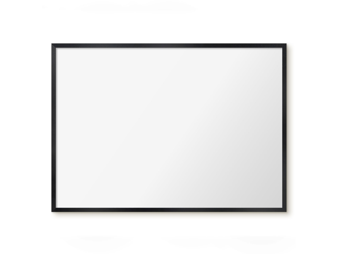 Magnetic Board For Wall Black For The Bedroom Espelharte (70x50 Cm)