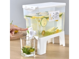 Nova Line dispensador de Bebidas com Torneira Jarro Grande Capacidade Plástico Geladeira Frio Verão