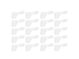 10 Pares de Ganchos Orelha Transparentes, Suporte Óculos Antiderrapante Pvc, Ponta Têmpora Macia GOKOCO