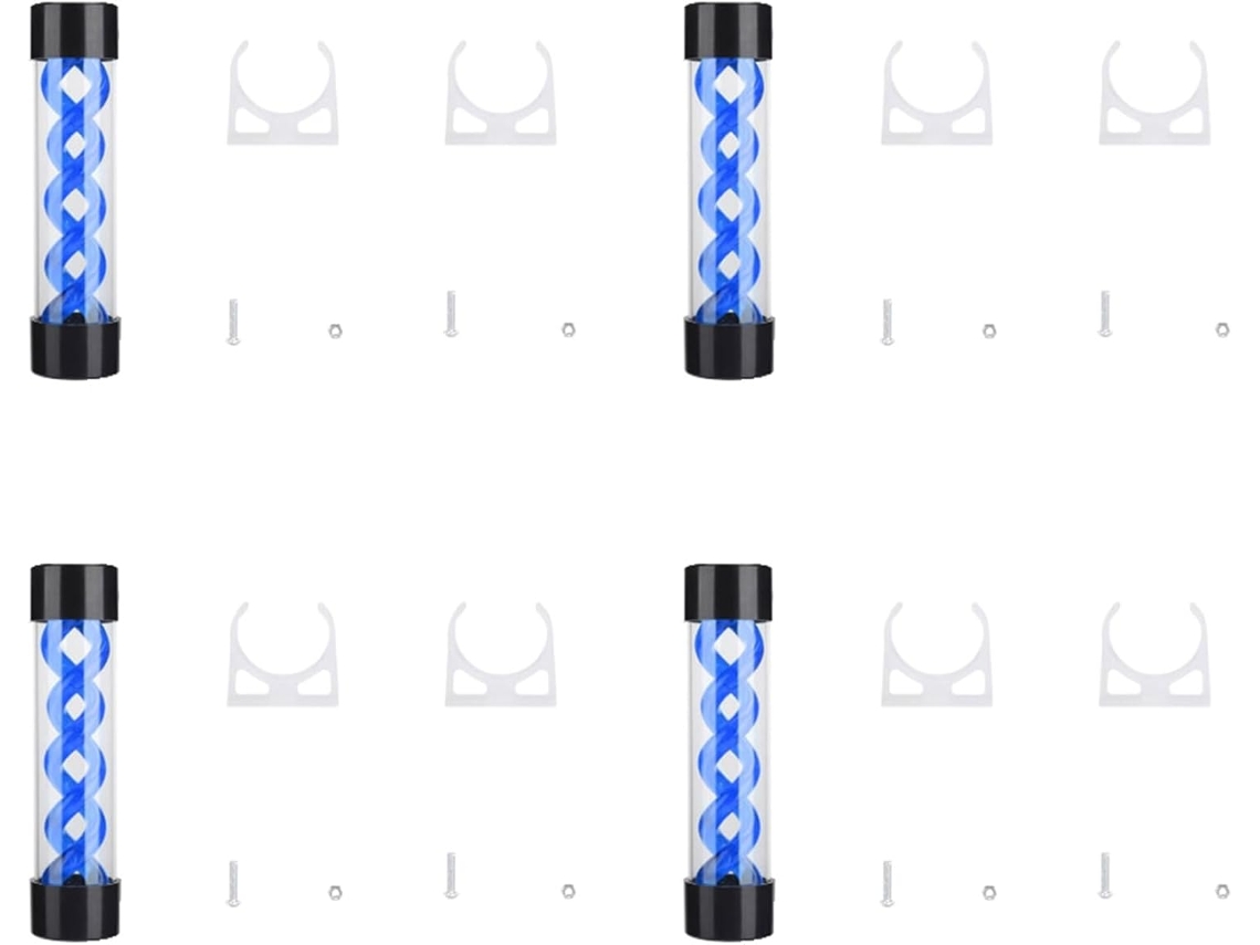 Conjunto de 4 Reservatórios de Água para Pc de 200 Mm com Conexão G1/4 SFUSHOS