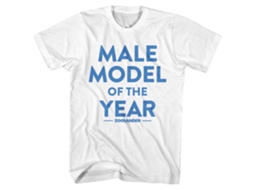 Rockinstone Zoolander Male Model White T-shirt Size:xxxl