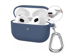 Capa De Silicone Espessa Enkay Hat-prince Para Apple Airpods 4 (2024) Com Gancho E Fones De Ouvido De Silicone Anti-perda.
