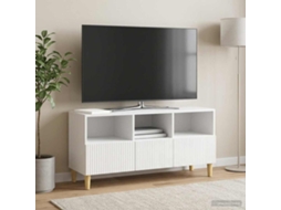 Vidaxl Gabinete para Tv com Gaveta Branco Brilhante 102 X 34,5 X 50 Cm