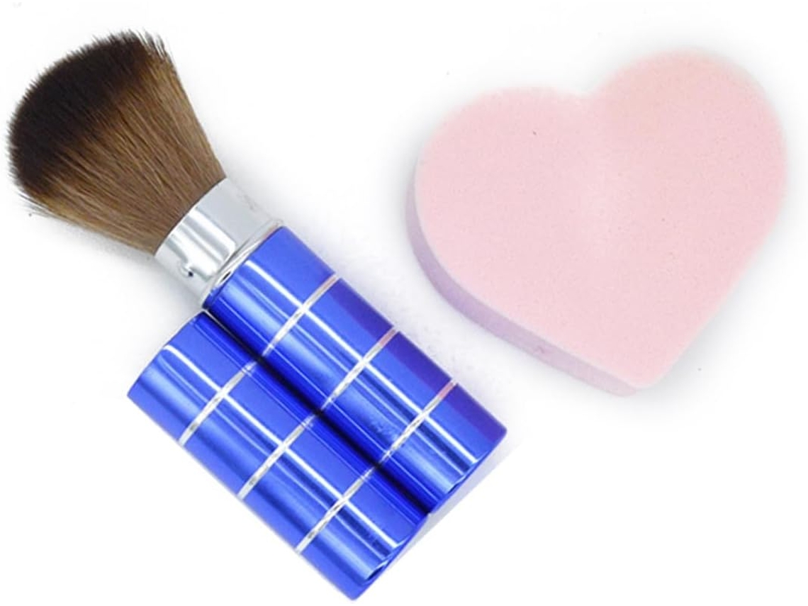 Conjunto De Pincéis E Esponjas De Maquiagem Para Uso Diário, Pincel Retrátil Para Blush, Ferramenta Gokoco
